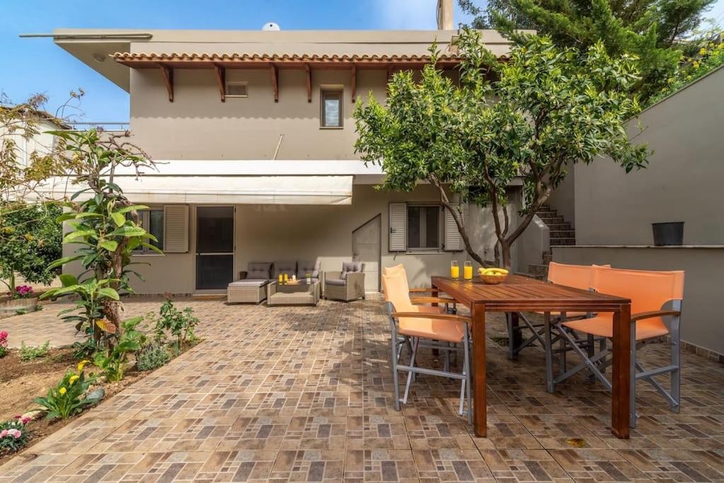 Citrea Stylish House With Garden Near Beach Ираклион Экстерьер фото