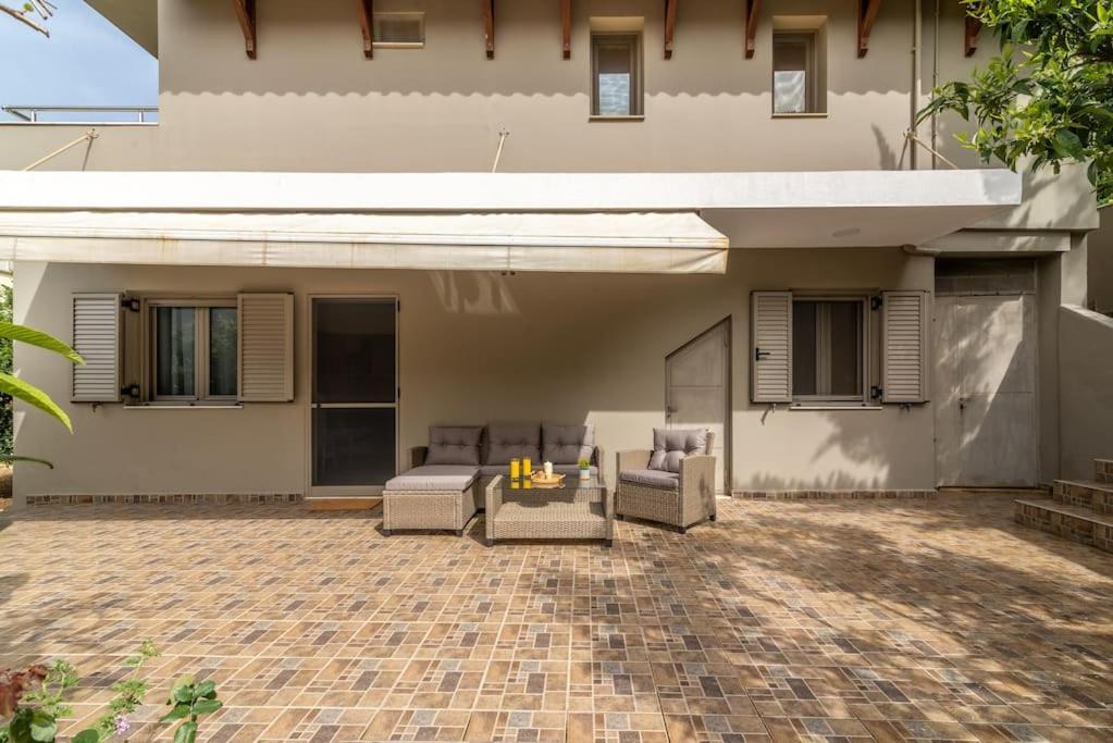 Citrea Stylish House With Garden Near Beach Ираклион Экстерьер фото