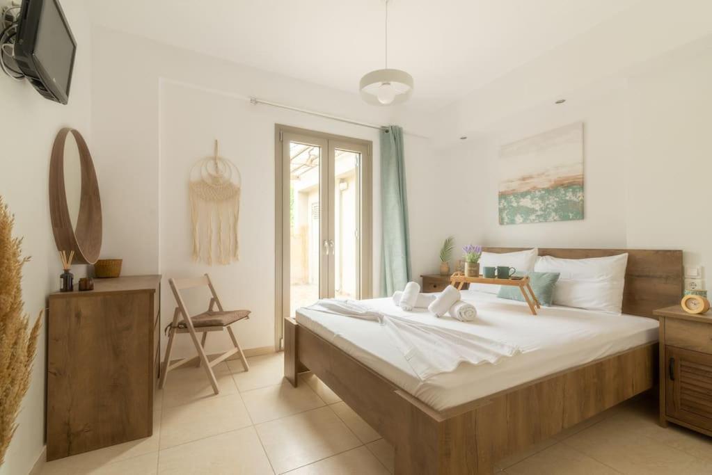 Citrea Stylish House With Garden Near Beach Ираклион Экстерьер фото