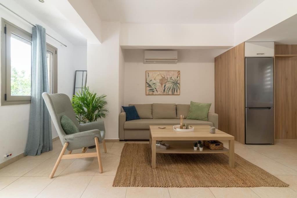 Citrea Stylish House With Garden Near Beach Ираклион Экстерьер фото