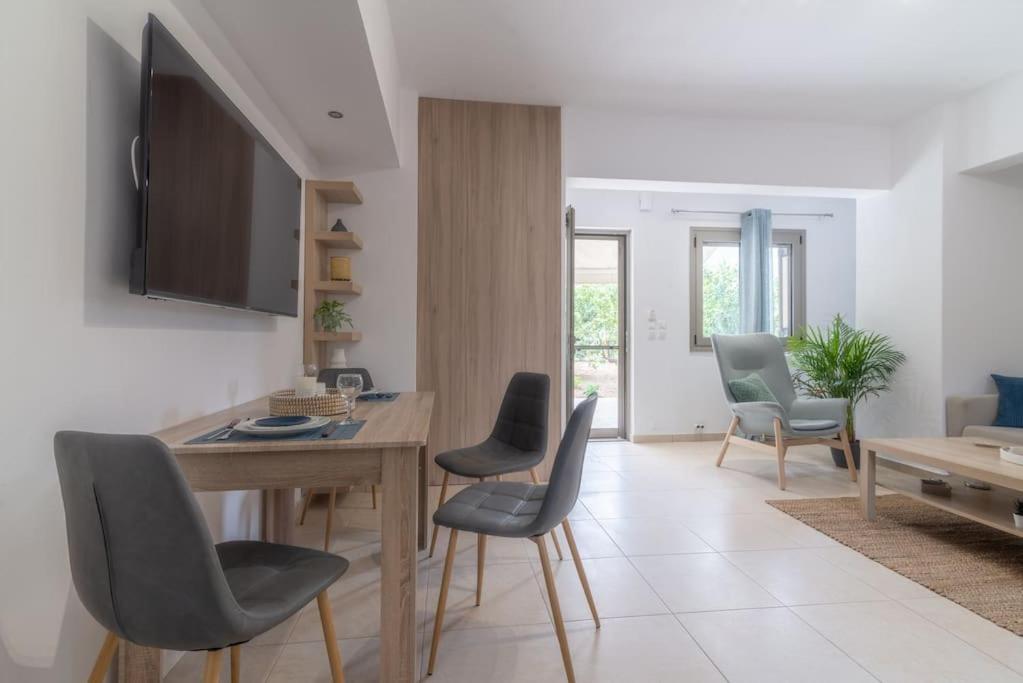 Citrea Stylish House With Garden Near Beach Ираклион Экстерьер фото