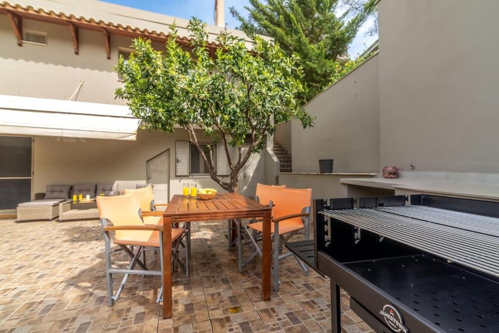 Citrea Stylish House With Garden Near Beach Ираклион Экстерьер фото